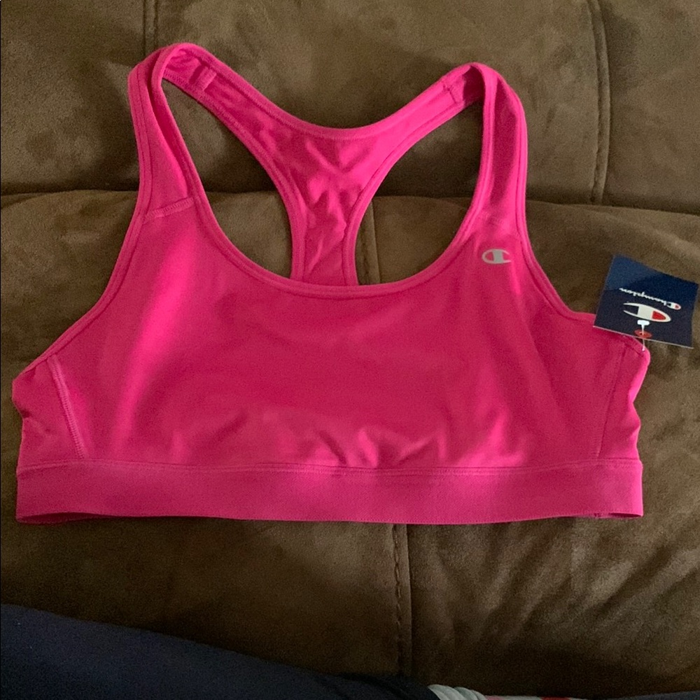 Champion Pink Sports Bra. Size Large. - Picture 2 of 11